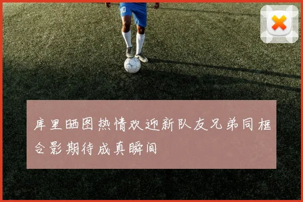 库里晒图热情欢迎新队友兄弟同框合影期待成真瞬间
